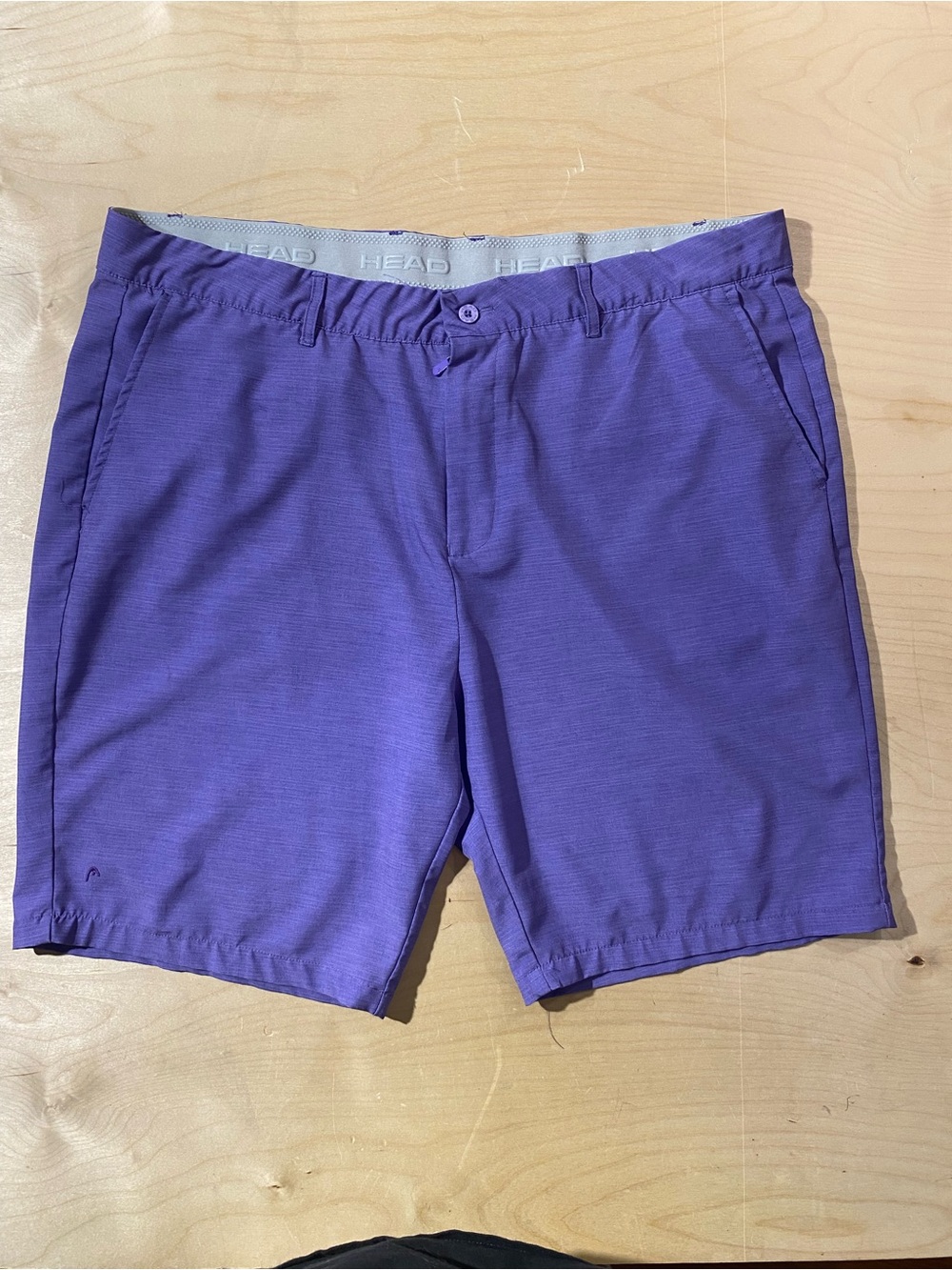Head Men's Purple Hybrid Golf Shorts 42 (BM)